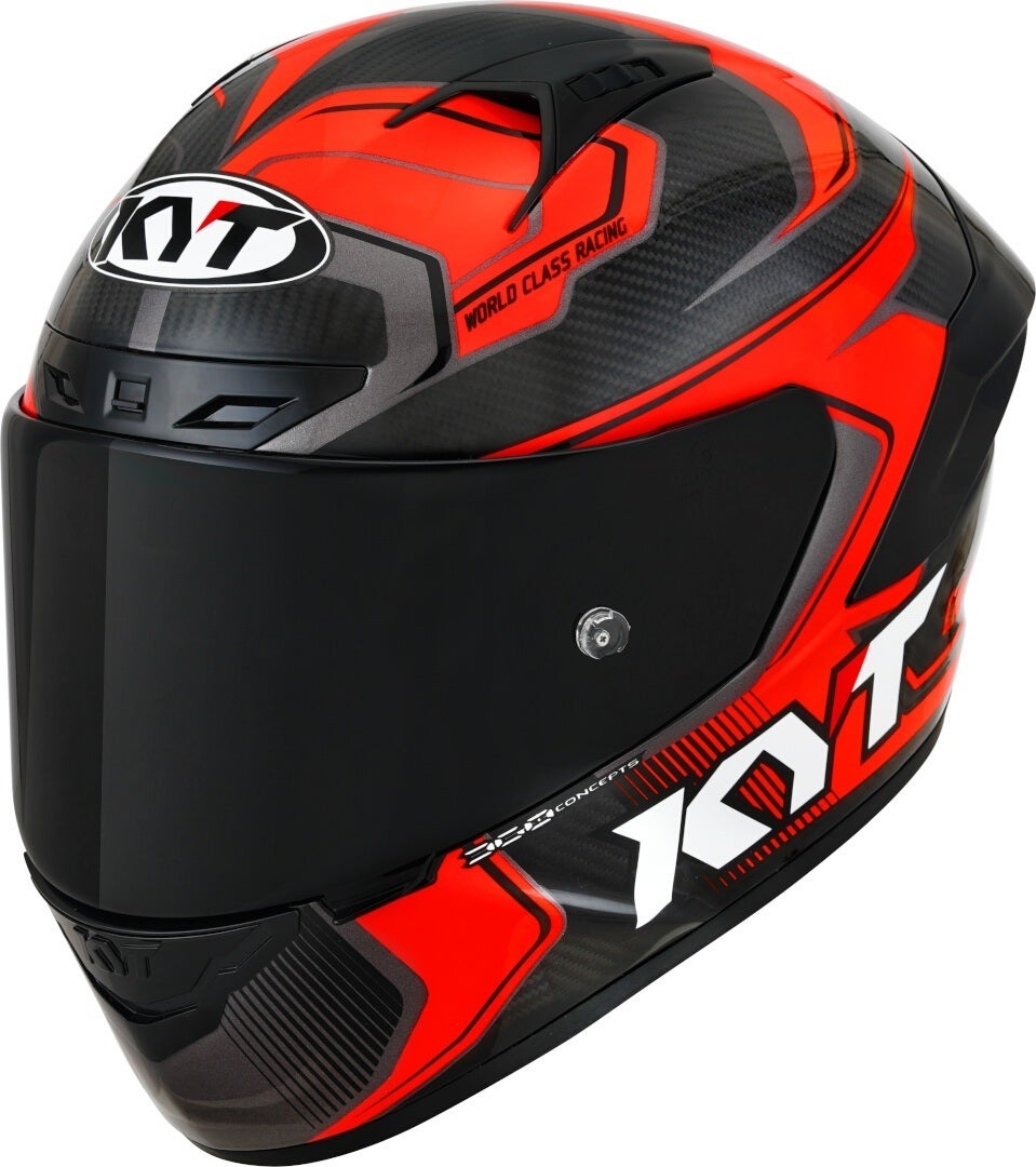 KYT NZ Race Carbon Competition Helmet red XXL (63) Figure 1