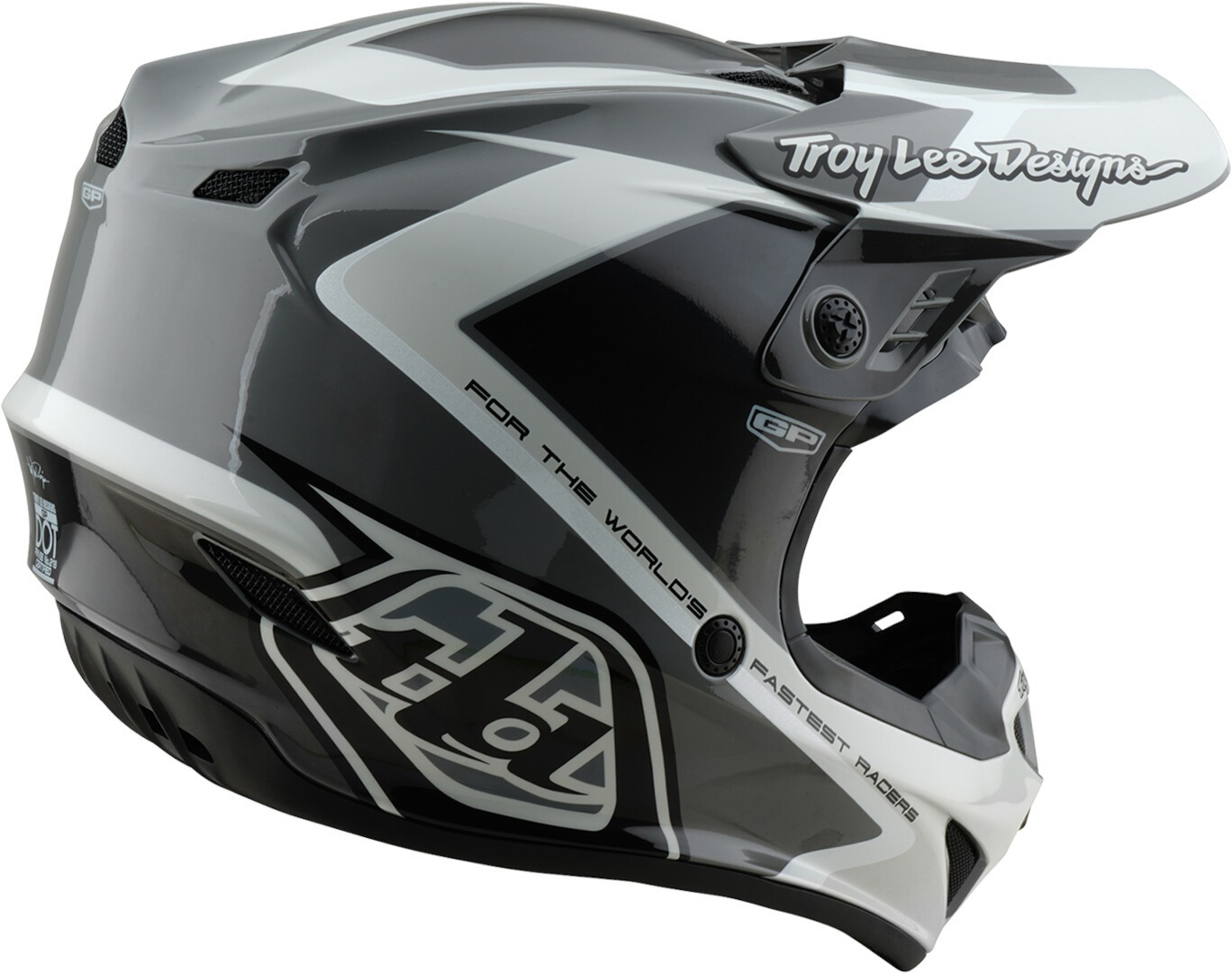 Troy Lee Designs GP Shutter Cască de motocross Gri XXL (62/63) Figura 5