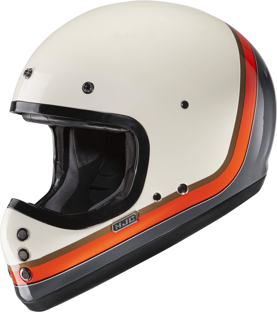 HJC V60 Scoby Helmet white/orange M (57/58) Figure 3