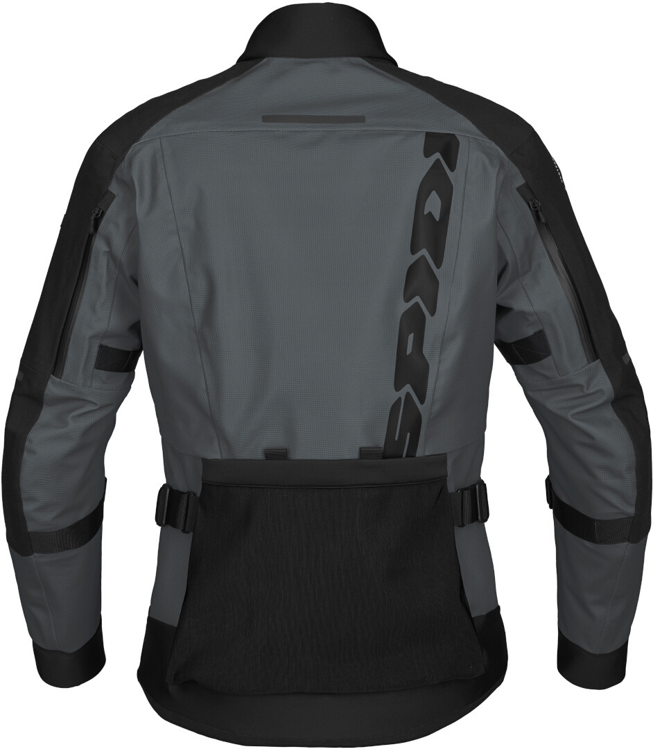 Spidi Tour Evo 2 H2Out waterproof Motorcycle Textile Jacket grey/black 4XL Figure 2