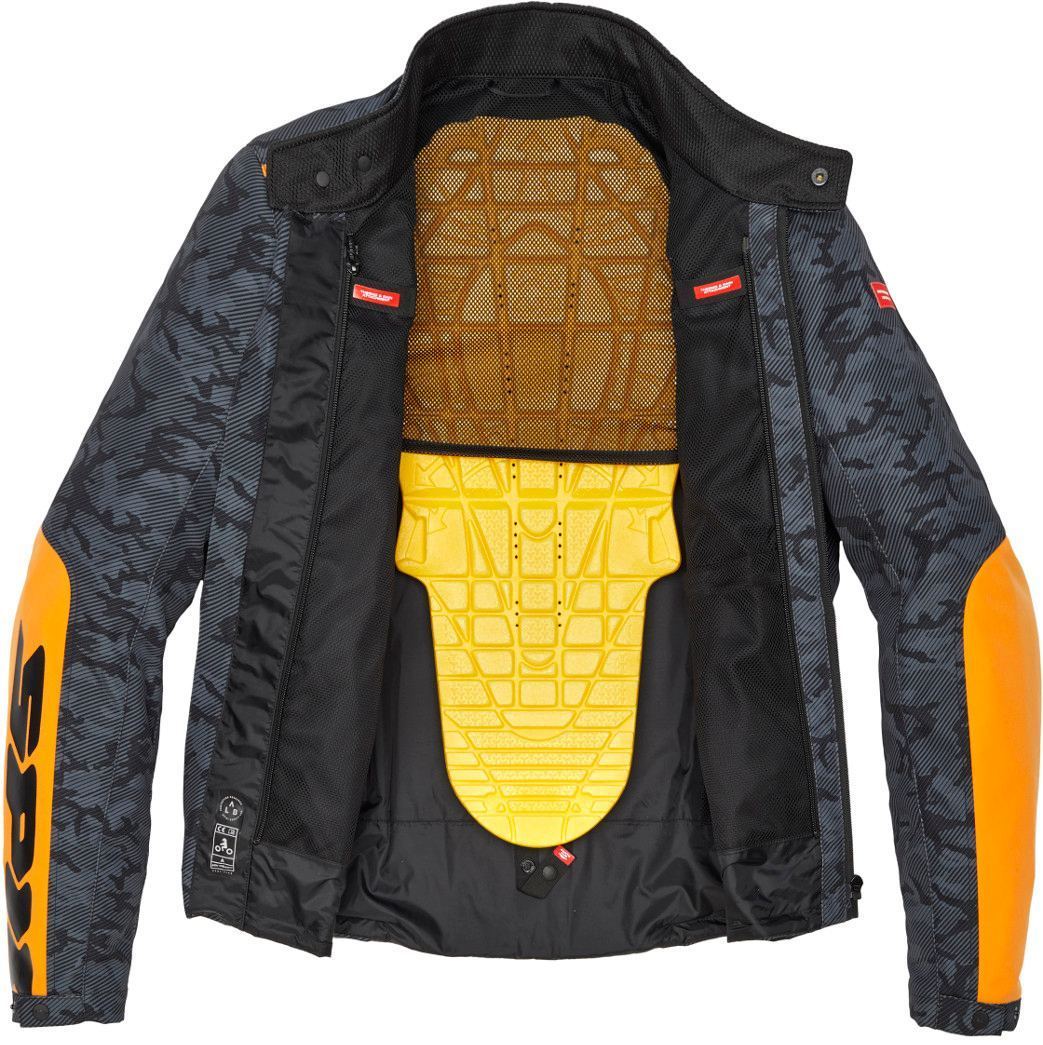 Spidi Solar H2Out Motorrad Textiljacke dunkles camouflage M Abbildung 3