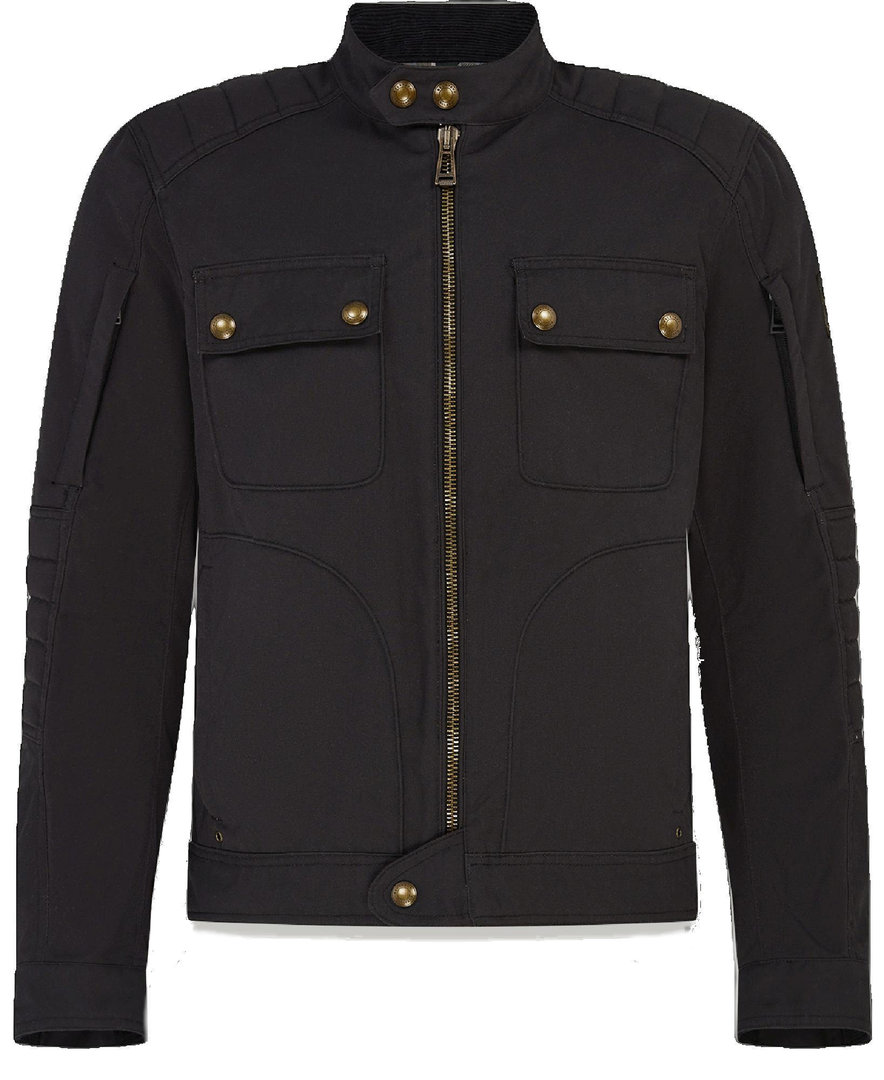 Belstaff Roberts waterproof Motorcycle Textile Jacket black L Figure 1