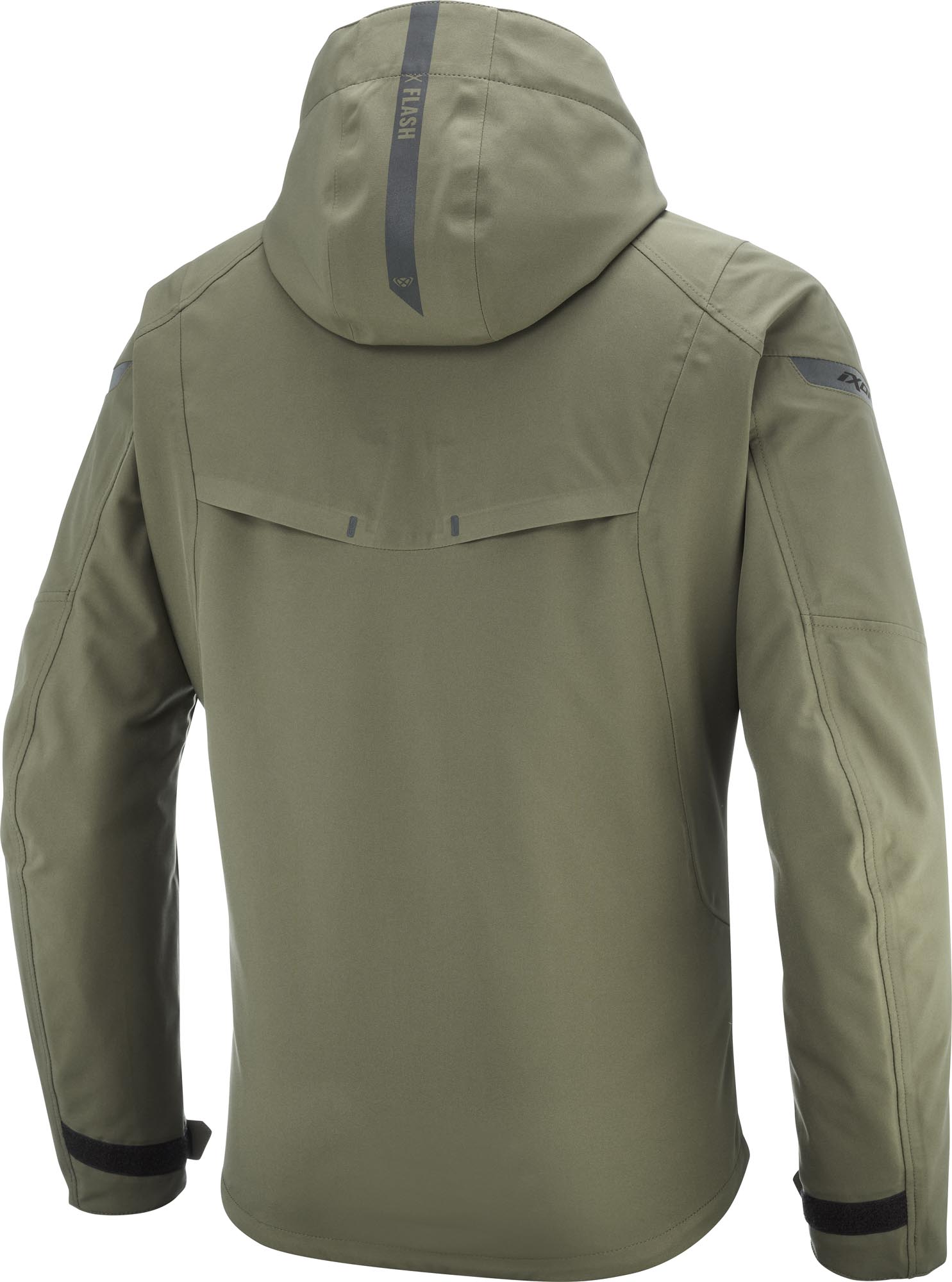 Ixon Burning waterproof Motorcycle Textile Jacket Khaki 2XL Figure 2