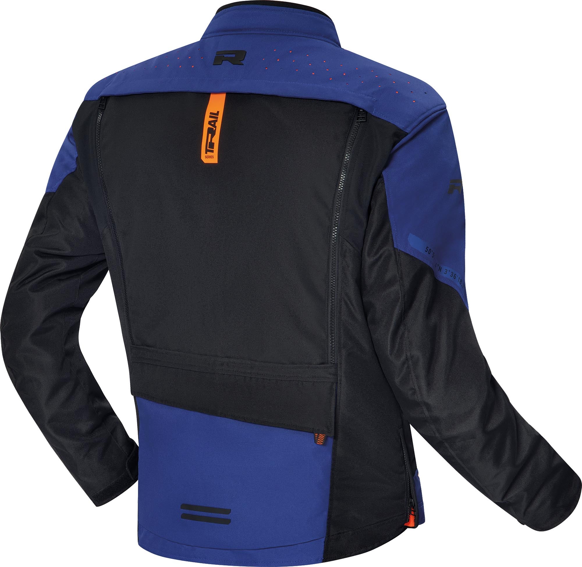 Richa Nomad wasserdichte Motorrad Textiljacke schwarz/blau M Abbildung 2