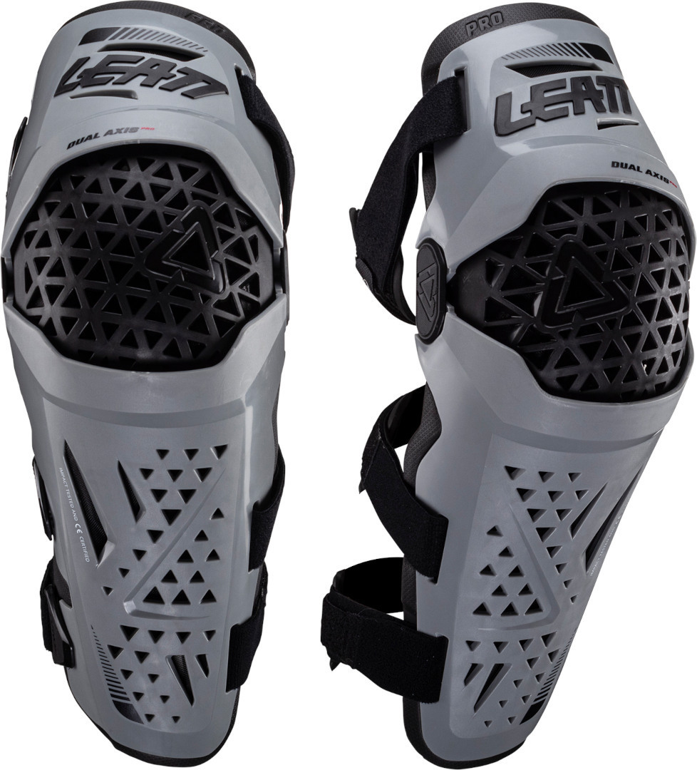 Leatt Dual Axis Pro Protecții pentru genunchi și tibie Gri S/M Figura 2