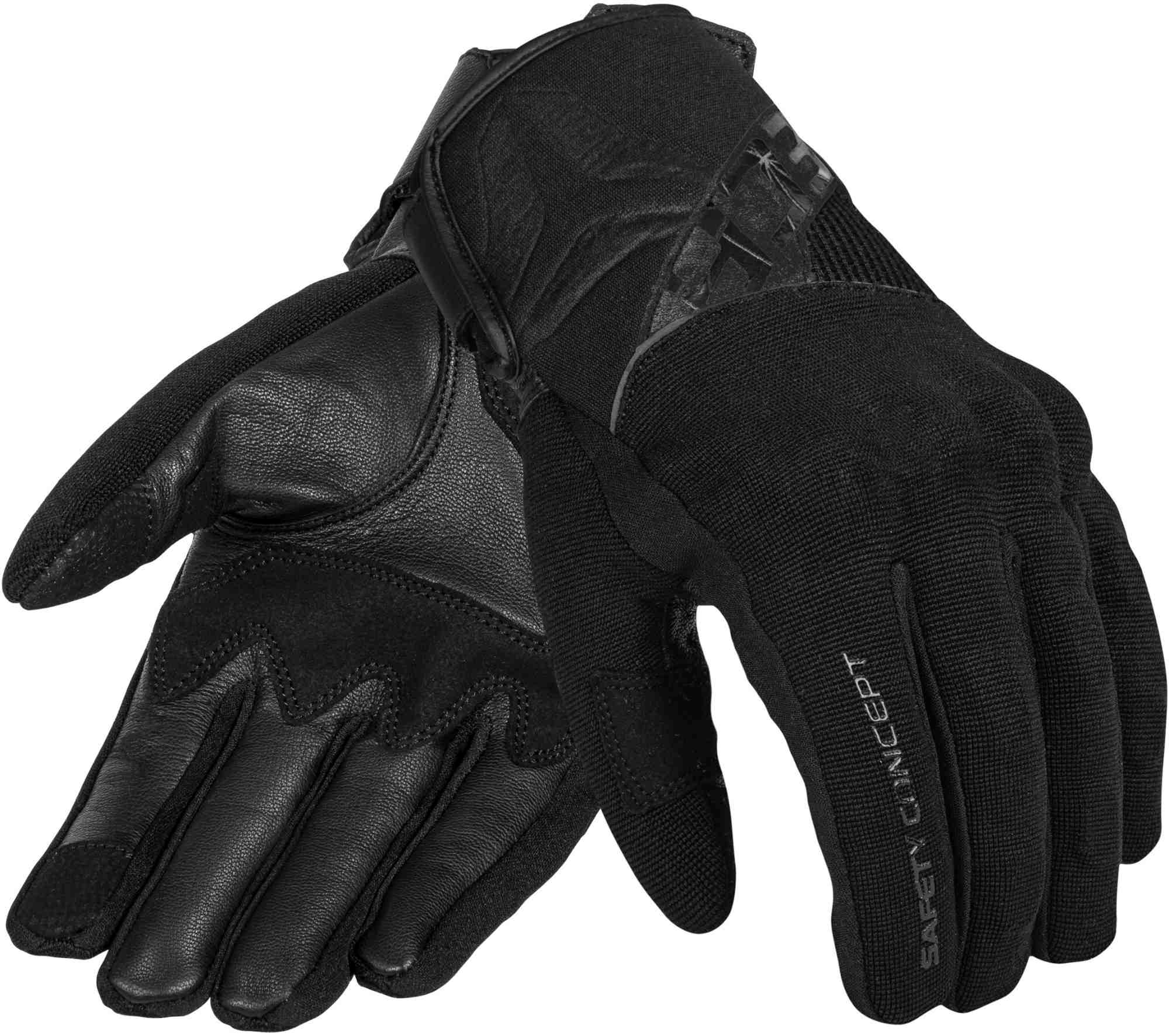 Seca X-Stretch II Motorrad Handschuhe schwarz M Abbildung 1
