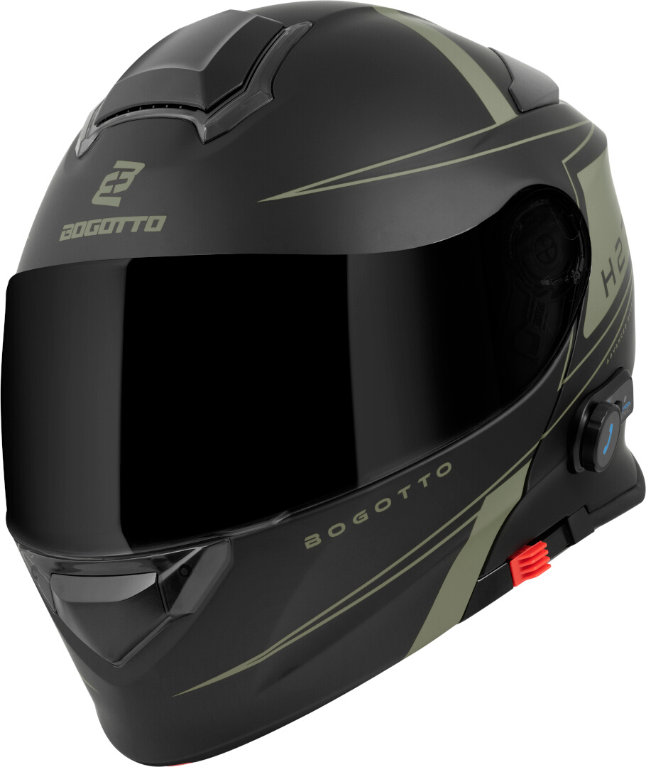 Bogotto H271 BT Taog Bluetooth Cască Negru mat/verde M Figura 2