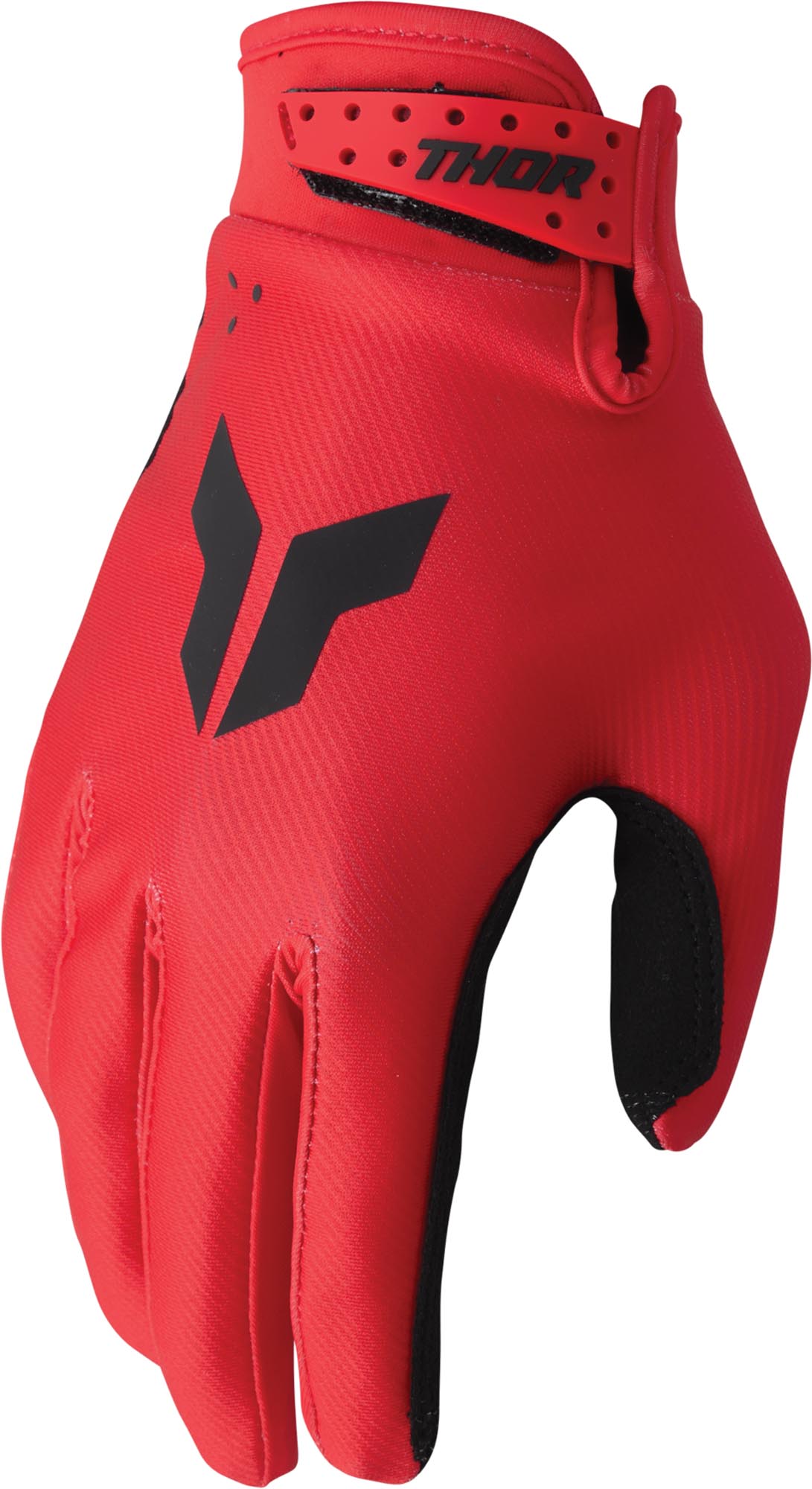 Thor Launchmode Split Youth Motocross Gloves red S Figure 1