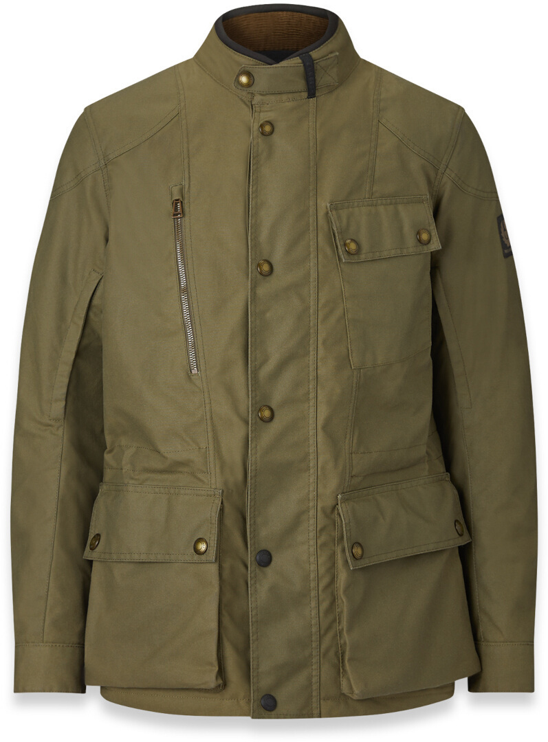 Belstaff Waymaster Blouson textile de moto olive 4XL Figure 1