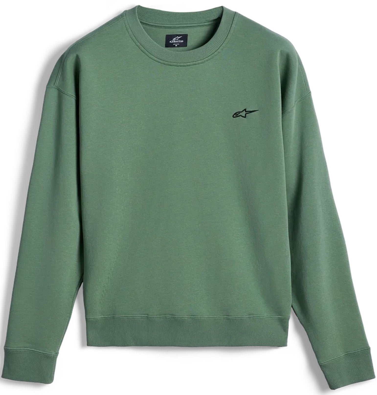 Alpinestars Essentials Ageless Crew Sweatshirt oliv/grün XS Abbildung 1