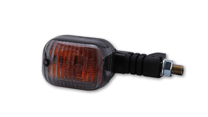 HIGHSIDER Smart Duc-Style Lampa Indikator Kropp Svart / Lins Rökt (1st), Fram Vänster & Bak Höger Figur 2