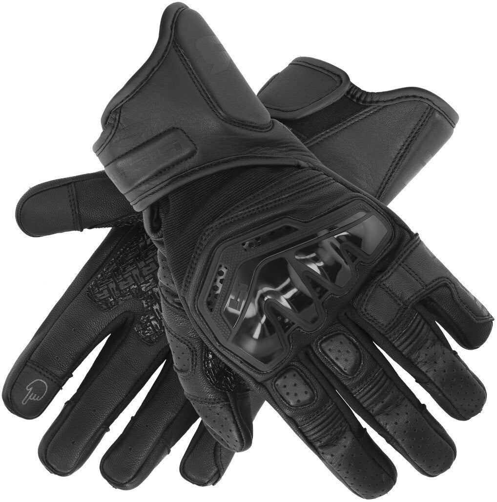 Richa Stradale Stealth perforated Motorcycle Gloves black M Figure 3
