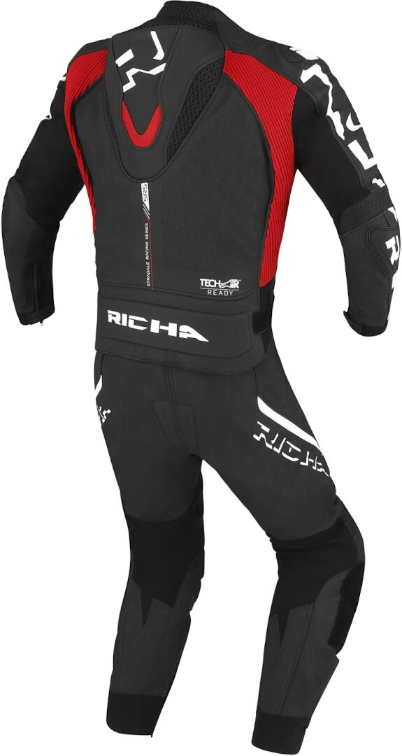 Richa Stradale Motorcycle Leather Pants black/white 54 Figure 6