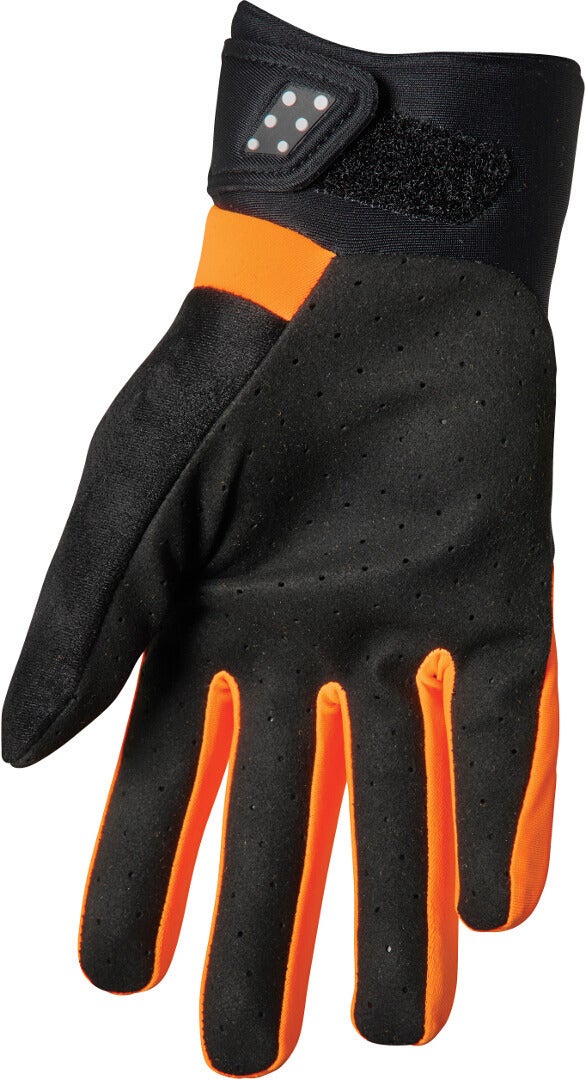 Thor Spectrum Cold Weather Motocross Handsker orange/sort L Figur 2