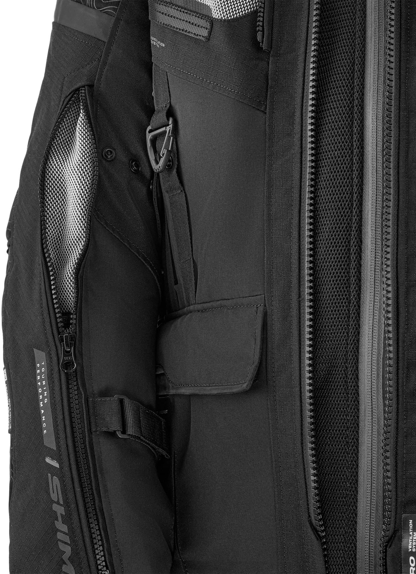 SHIMA Tracker Motorrad Textiljacken schwarz M Abbildung 6