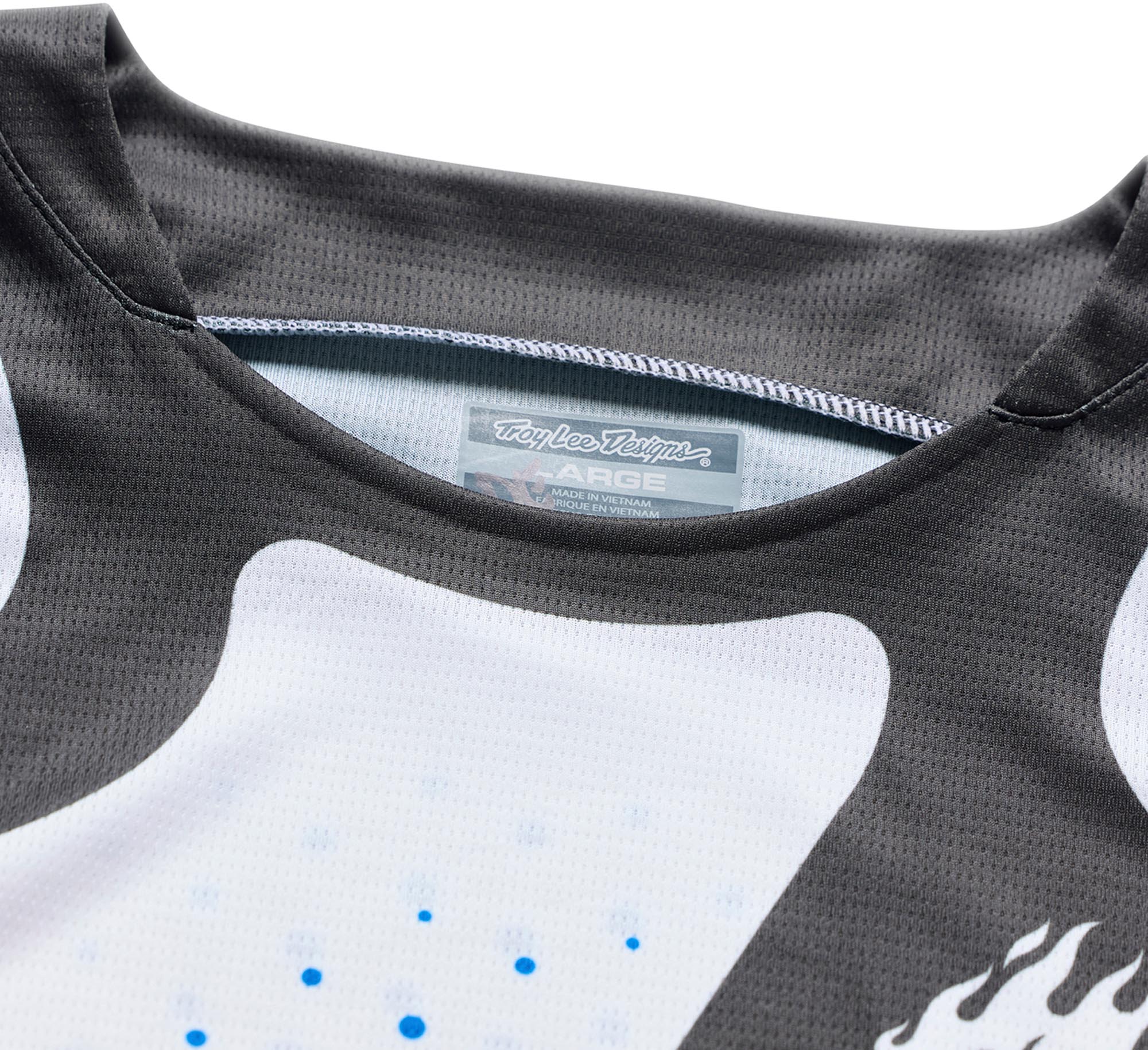 Troy Lee Designs GP Pro Roller Motocross-trui wit/blauw XL Figuur 5