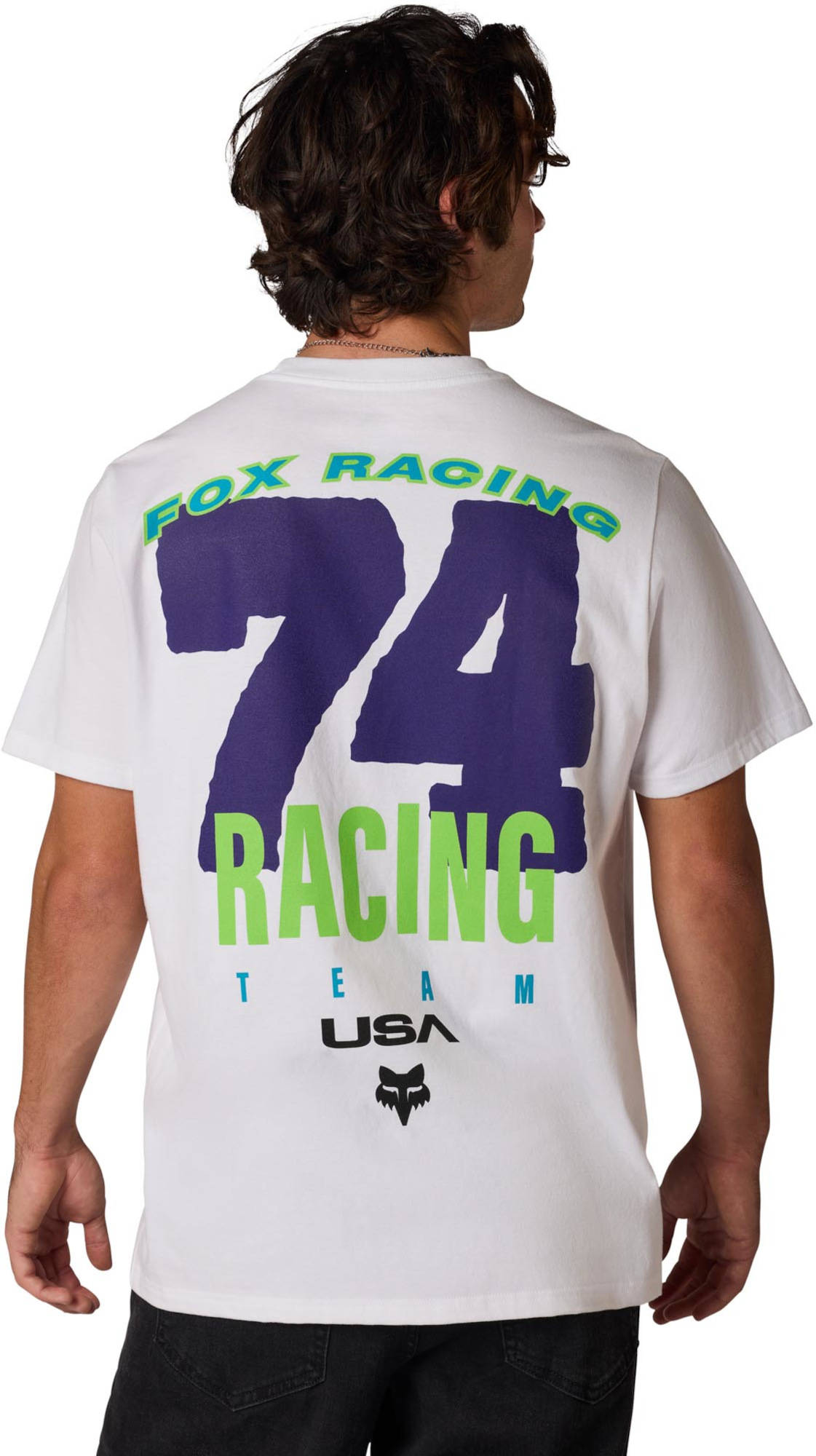FOX Hardcore 195 Original T-shirt Wit 2XL Figuur 4