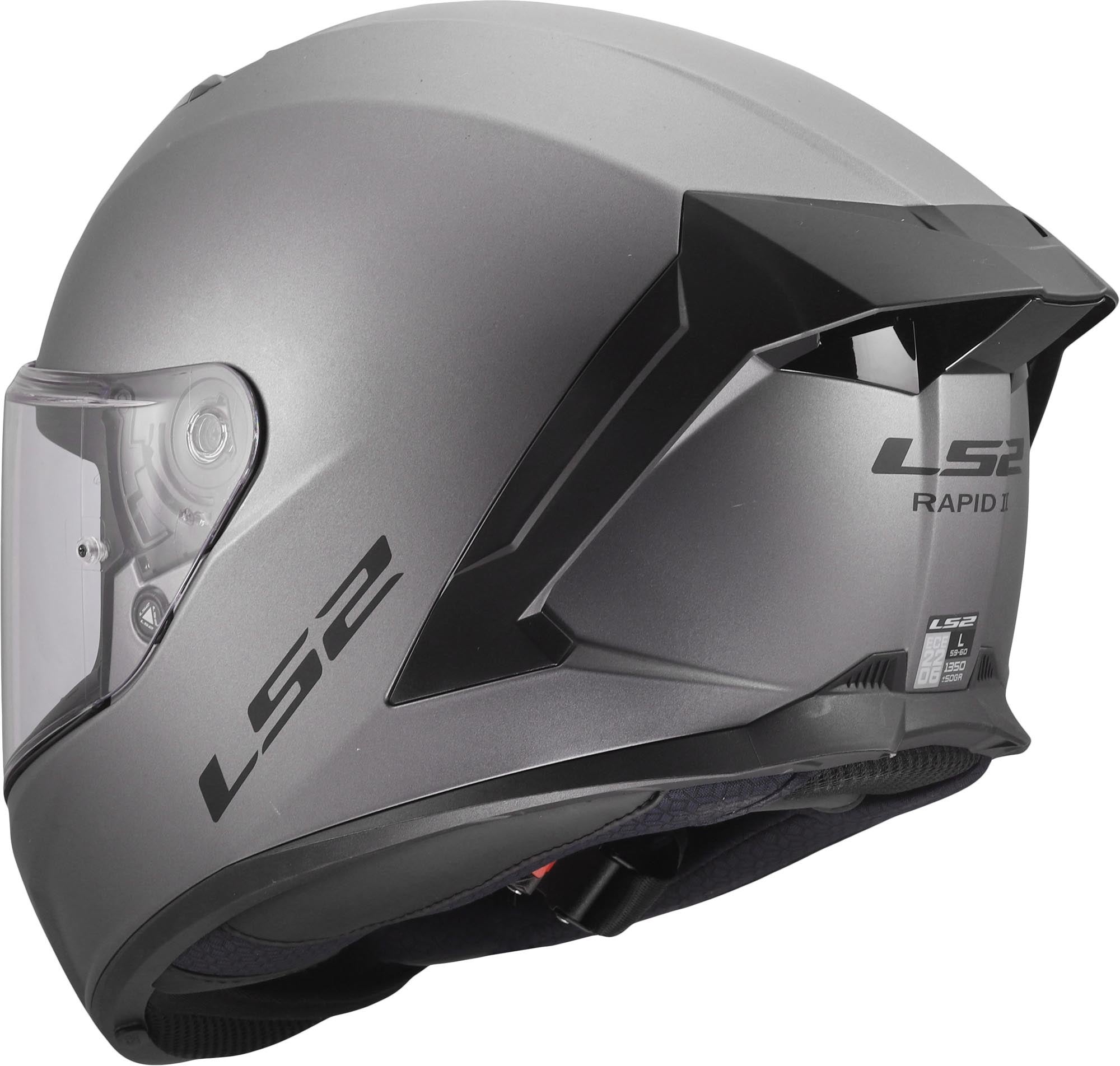 LS2 FF820 Rapid III Casco Grey matt XXXL (65/66) Figura 3