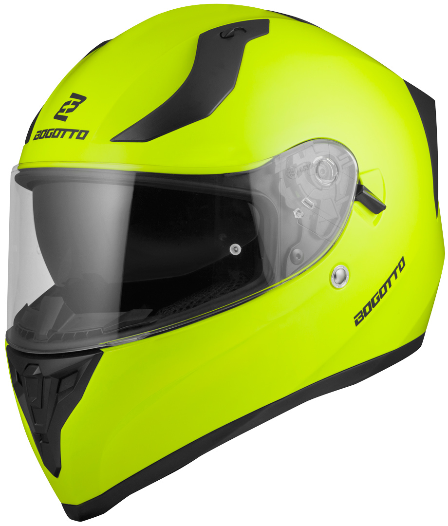 Bogotto V128 Casque Jaune néon M Figure 1