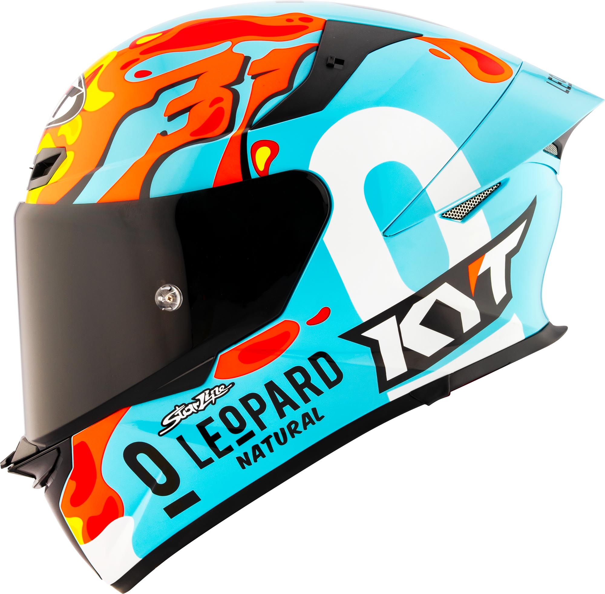 KYT TT-Revo Leopard Replica Aragon Helm XL (61/62) Abbildung 2