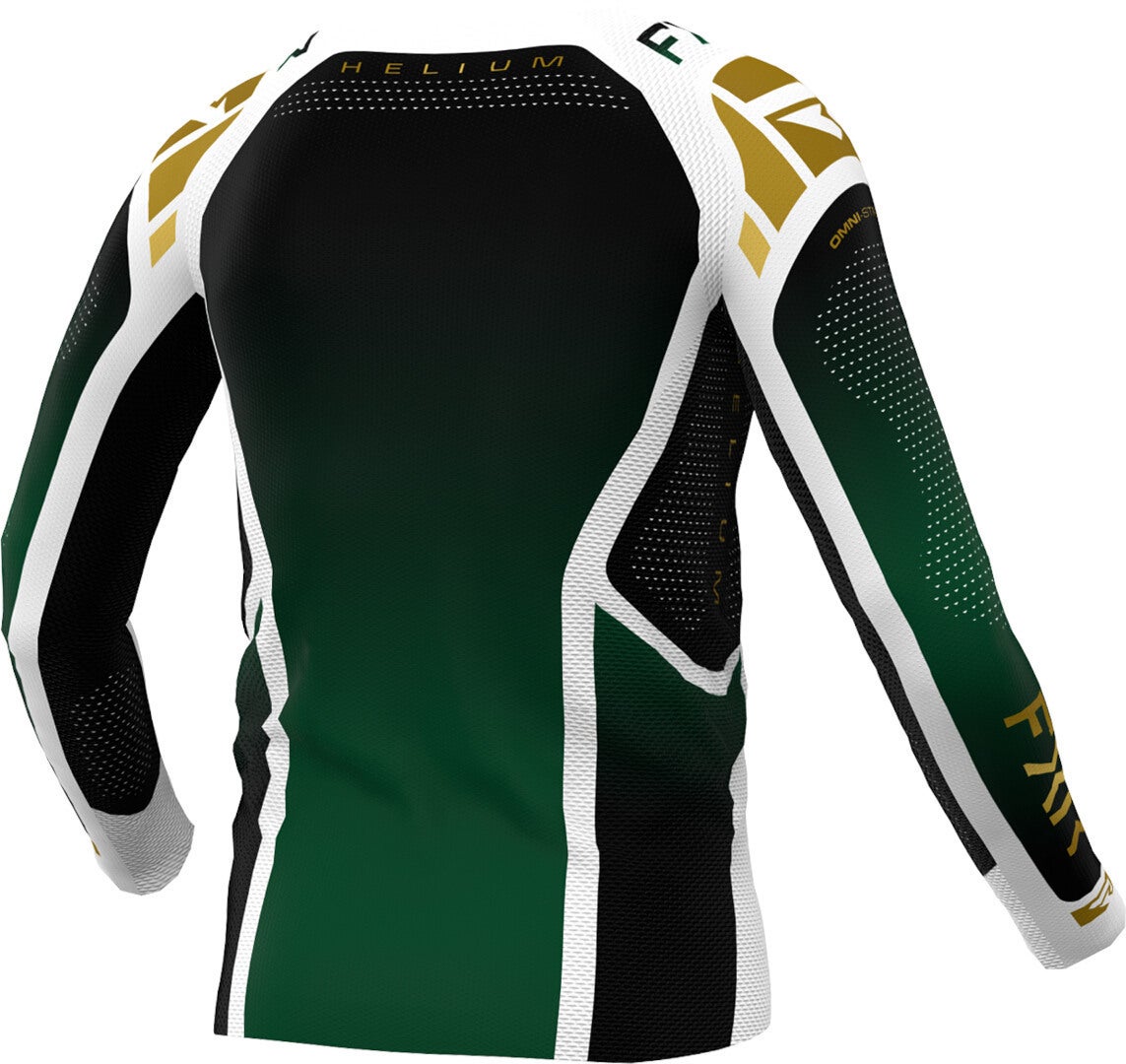 FXR Helium 2025 Motorcross Jersey groen/wit L Figuur 2