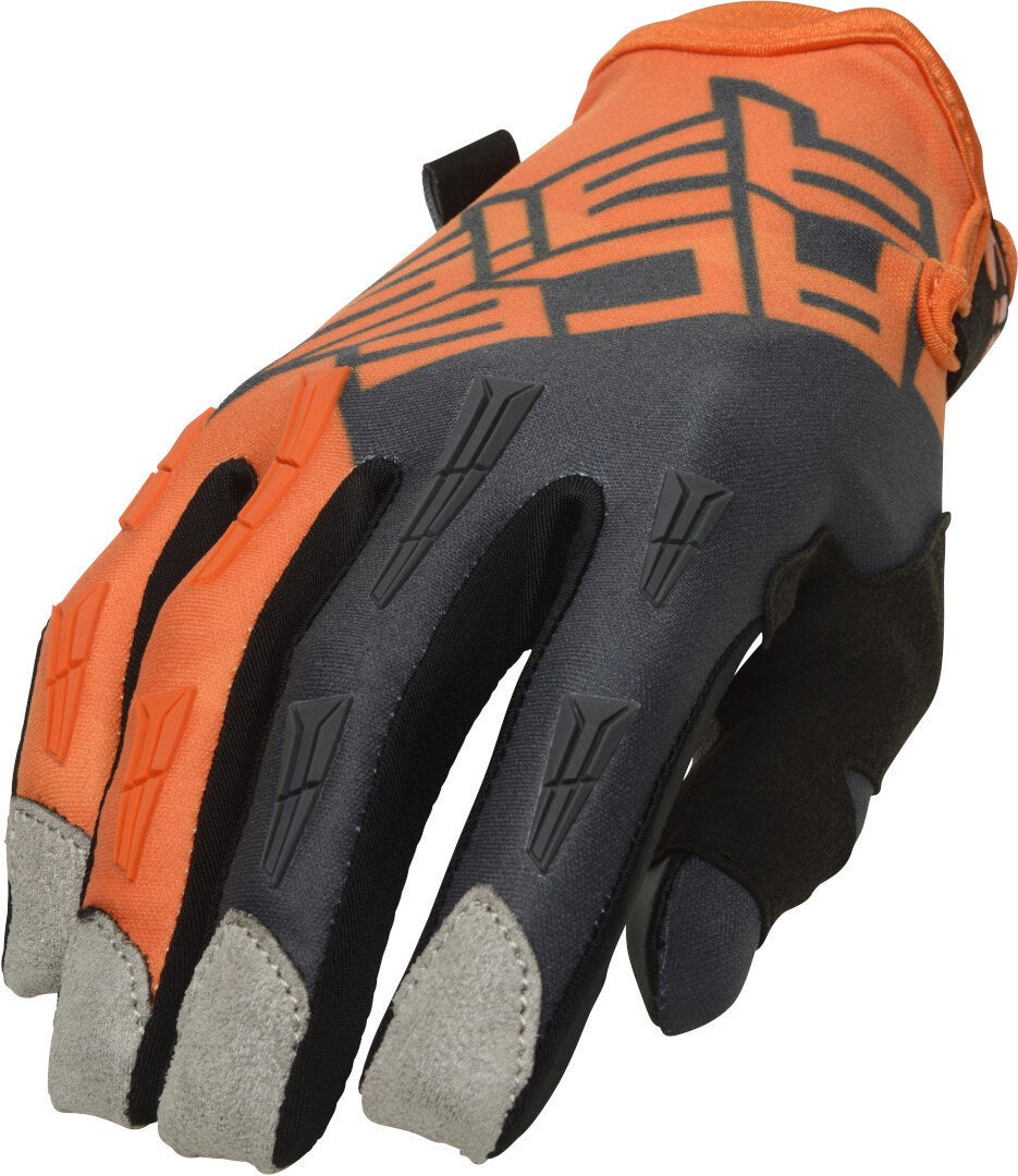 Acerbis MX X-H Motorcykelhandsker grå/orange 2XL Figur 1