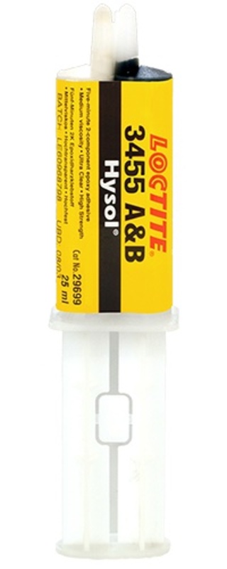 LOCTITE 3455 A&B Rășină Epoxidică din aluminiu bicomponent - seringă de 24 ml Figura 1