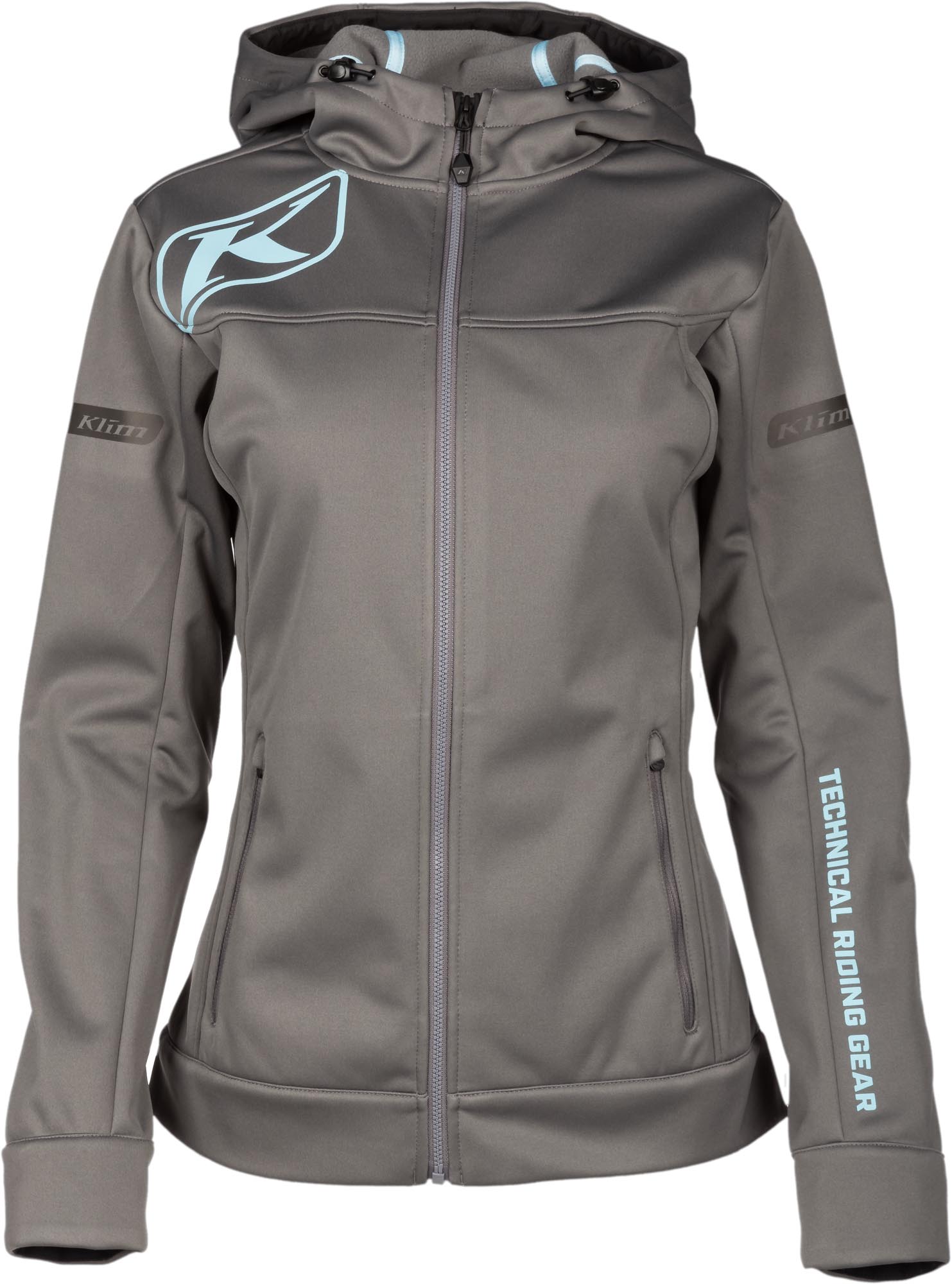 Klim Evolution Damen Zip Hoodie grau S Abbildung 6