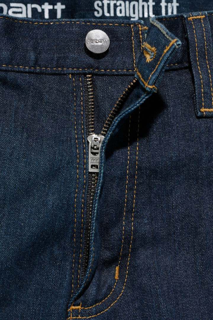 Carhartt Rugged Flex Straight Tapered Jeans mørkeblå 36 L36 Figur 2