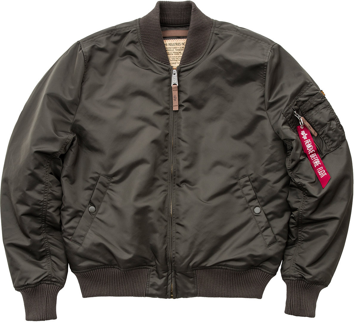 Alpha Industries MA-1 VF 59 Jacket brown M Figure 1