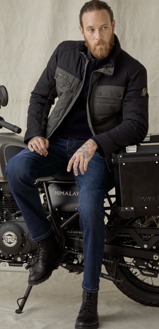 Belstaff Poplar Moto džíny Indigo Wash 50 Obrázek 5