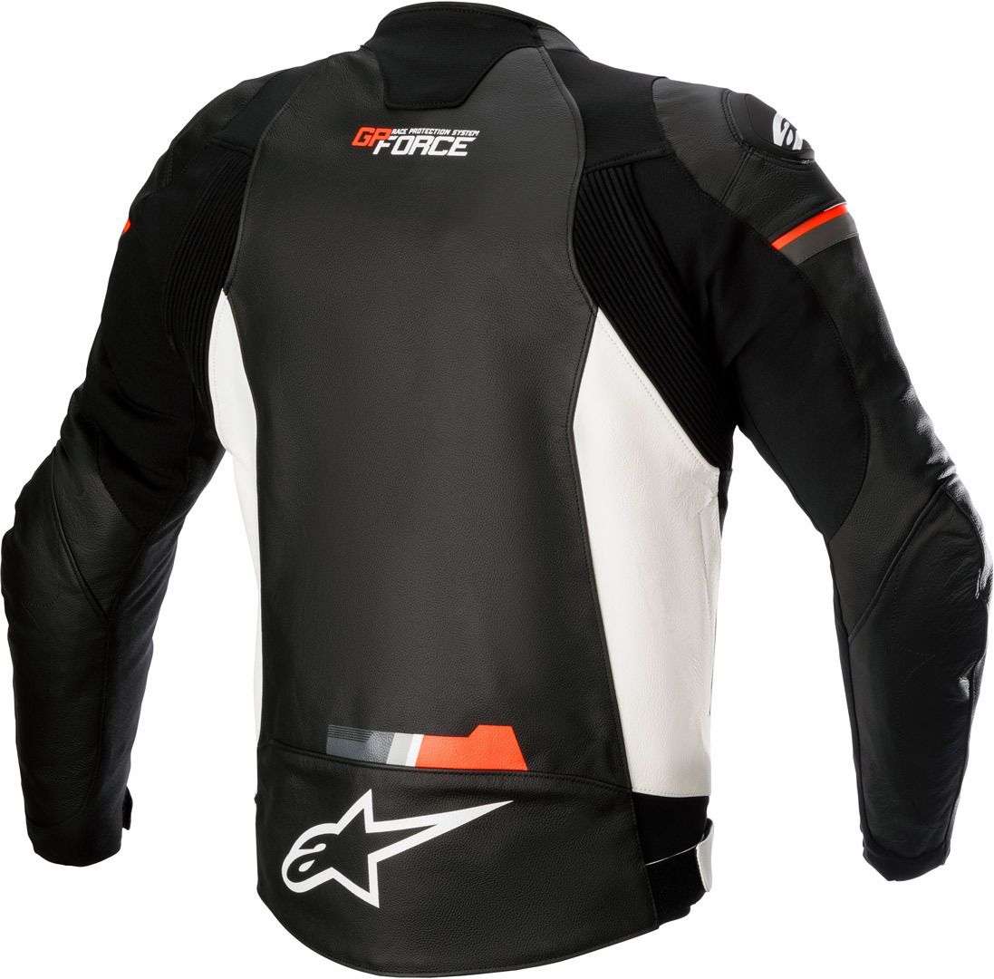 Alpinestars GP Force Motorcycle Leather Jacket black/red/white 48 Figure 2