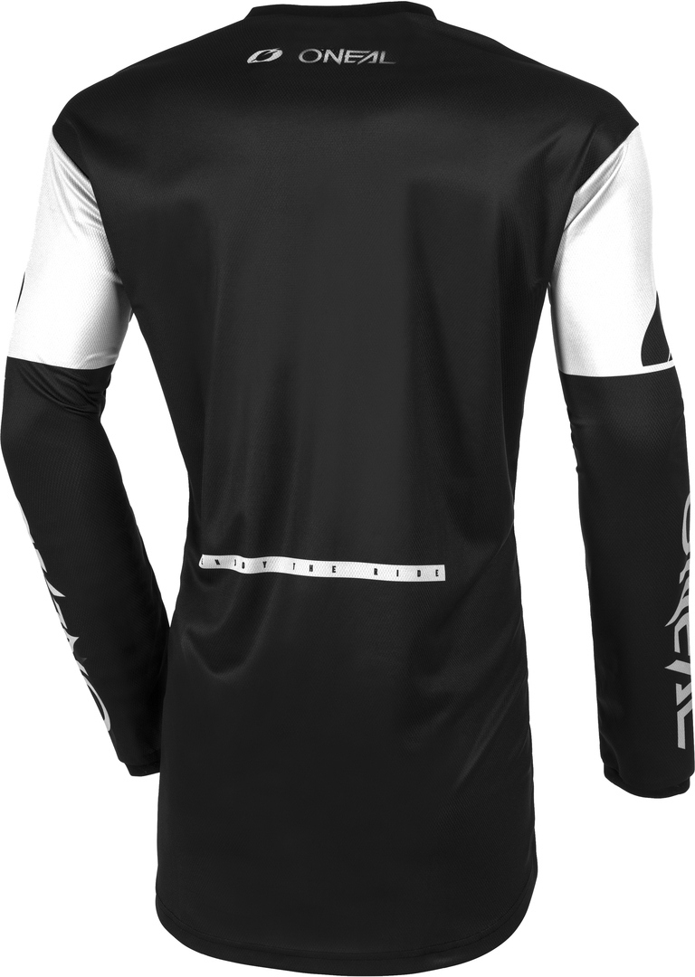 Oneal Element Brand Motocross Jersey schwarz/weiß M Abbildung 2