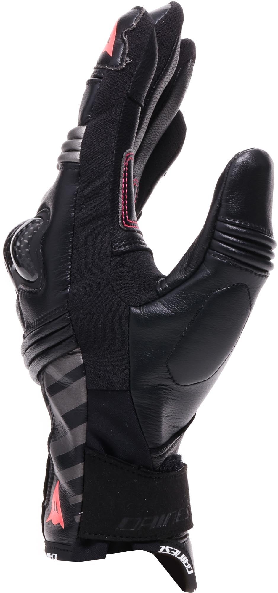 Dainese Reacto Carbon Short Damen Motorradhandschuhe schwarz/rosa XL Abbildung 2
