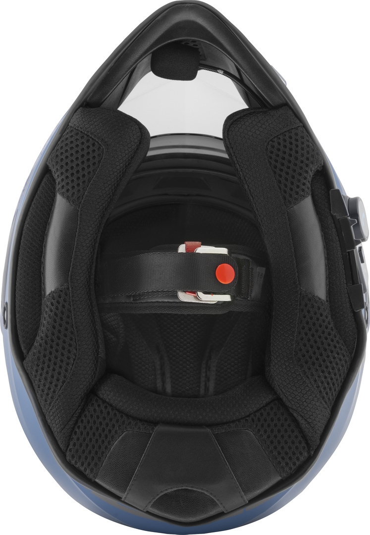 Bogotto H331 BT Bluetooth Casco Enduro Blu opaco 2XL Figura 12