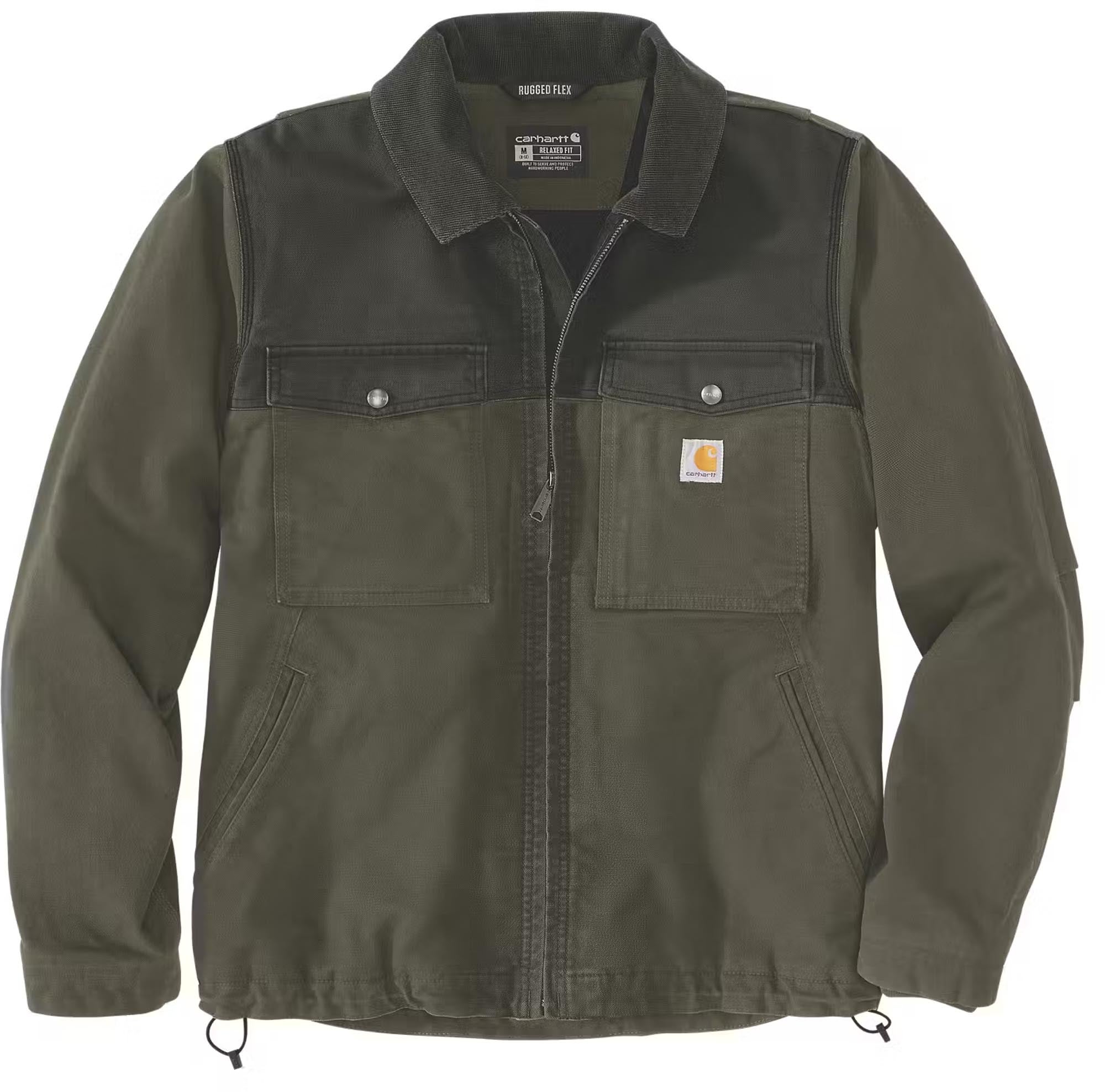 Carhartt Montana Rugged Flex Relaxed Fit Duck Insulated Veste olive/vert XL Figure 1