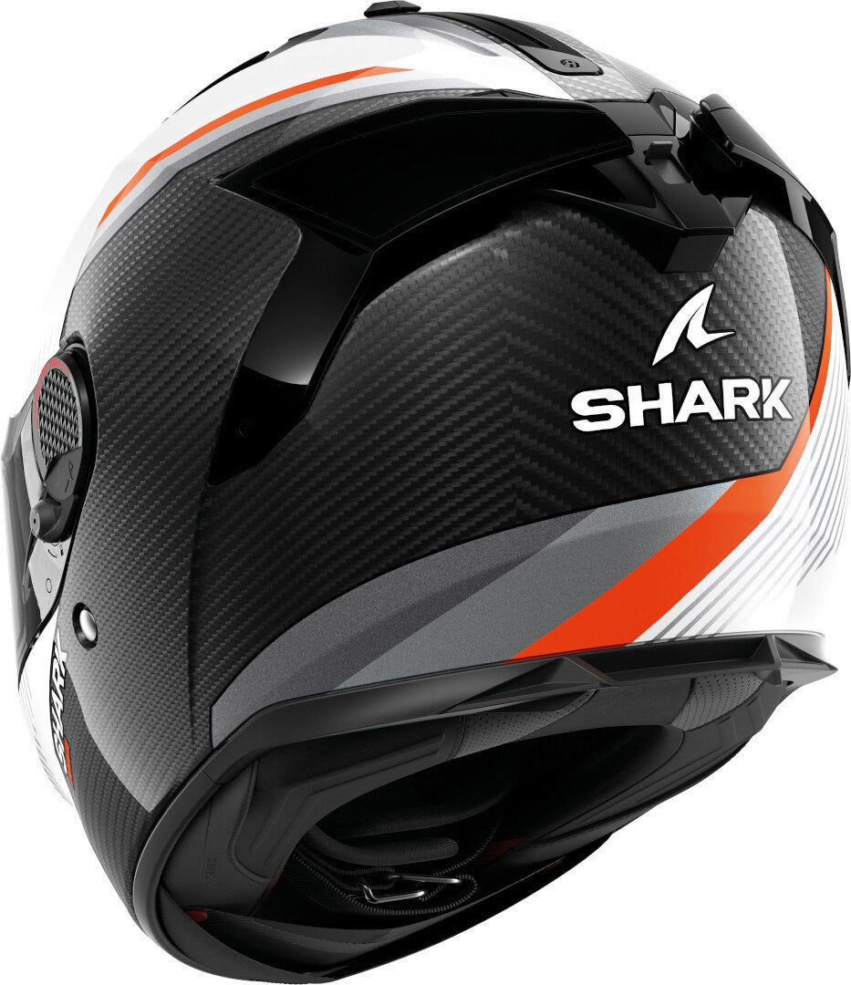 Shark Spartan GT Pro Dokhta Carbon Hjelm sort/hvid/orange L (59/60) Figur 3