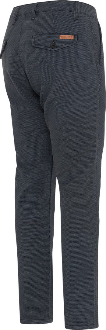 Rokker Tweed Chino Tapered Slim Motorcycle Textile Pants blue 36 L32 Figure 4
