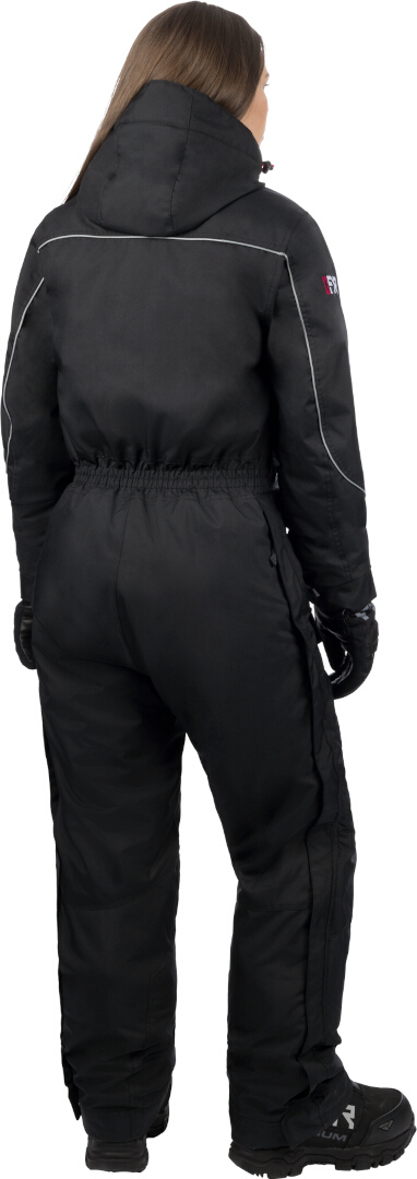 FXR Excursion Damer ett stycke snöskoter kostym svart/vit/rött 16 Figur 2