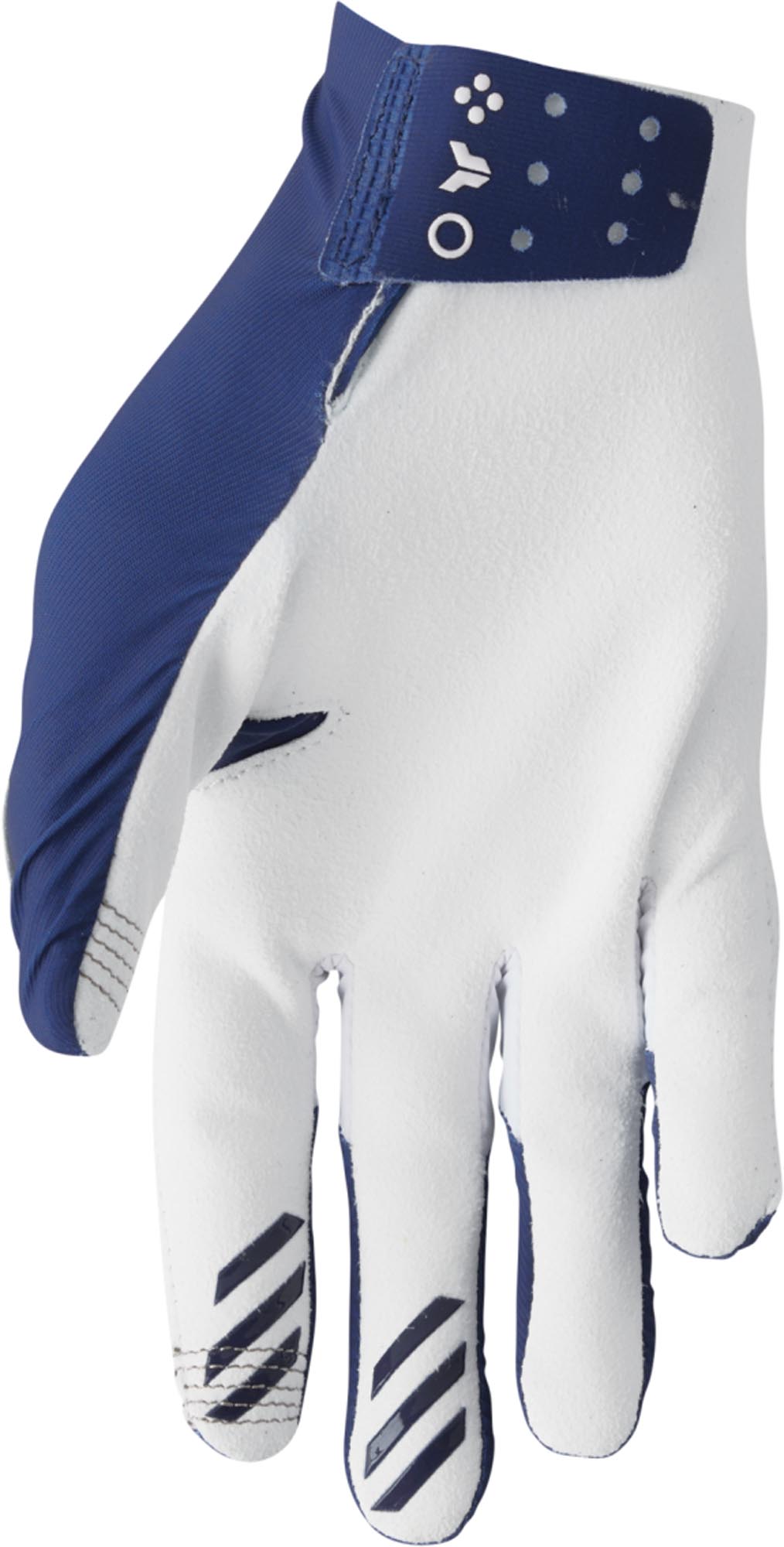 Thor Sportmode Iconic Gants de motocross bleu/blanc M Figure 2