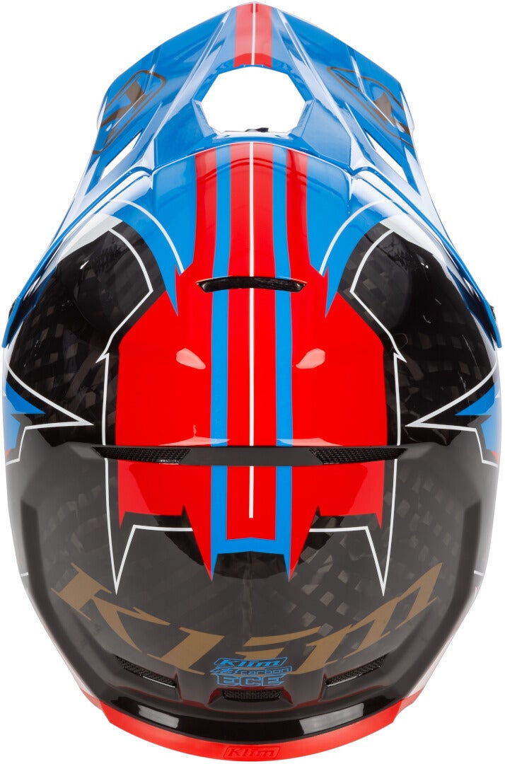 Side view of Klim F3 Carbon Velocity Snowmobile Helmet