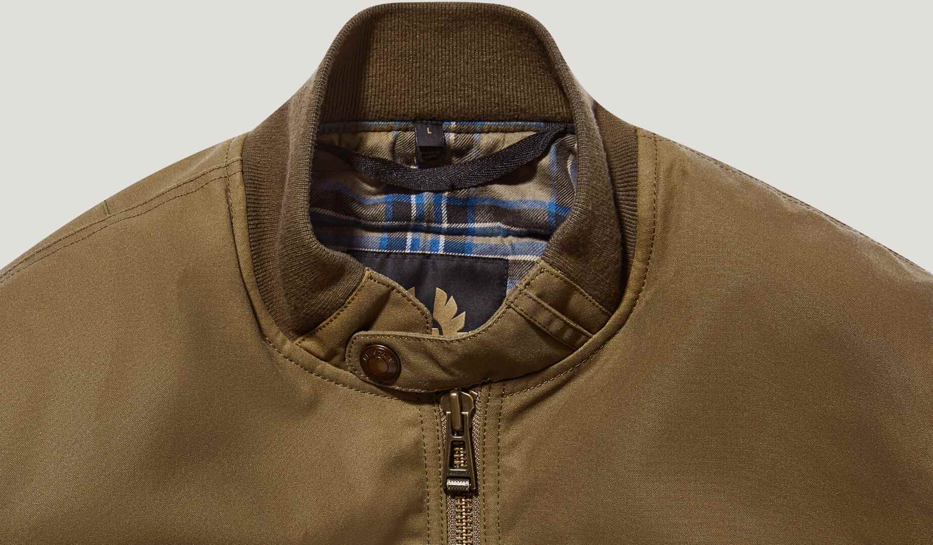 Belstaff Brecon Motorcycle Wax Jacket olive M Figure 2