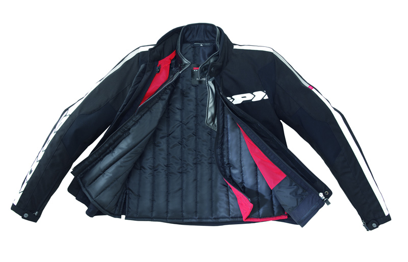 Spidi Symbol Motorcycle Textile Jacket black/grey L Figure 5