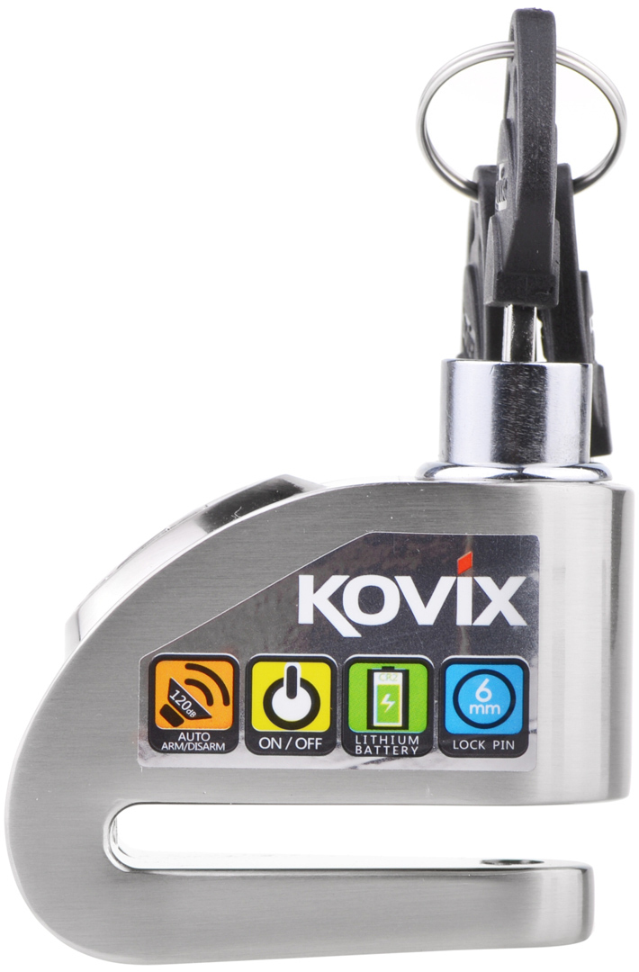 Kovix KD6 Blocaj pe disc de frână Argint Figura 3