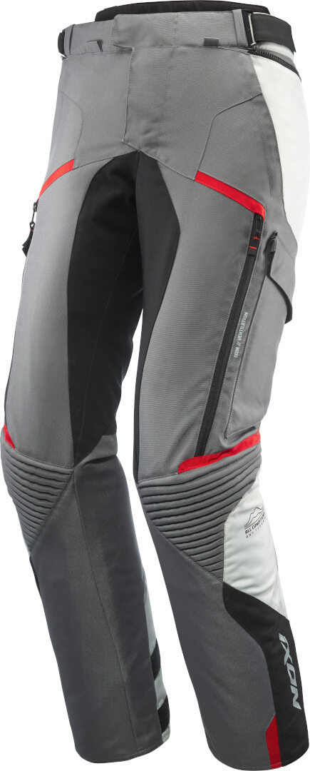 Ixon Midgard Vattentät motorcykel textil byxor svart Short 4XL Figur 3