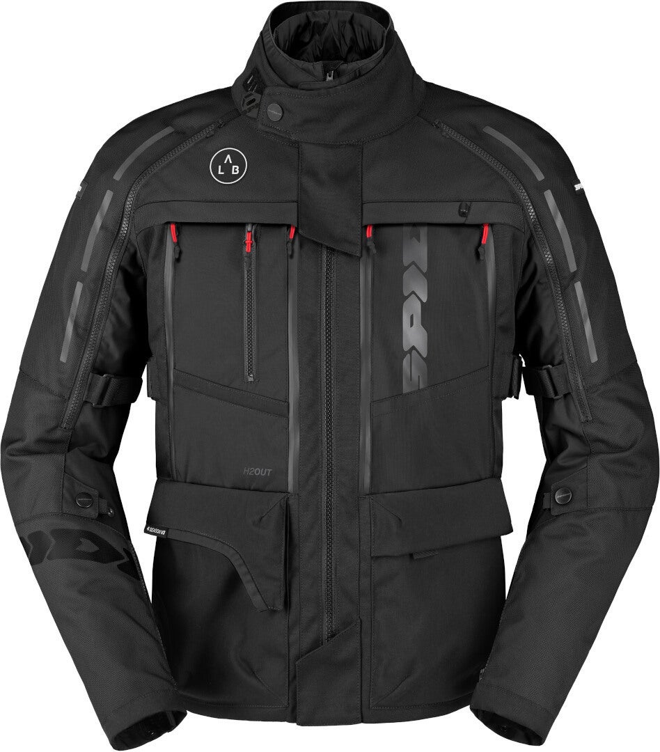 Spidi 4 Season V3 H2Out Veste textile imperméable noir 4XL Figure 1