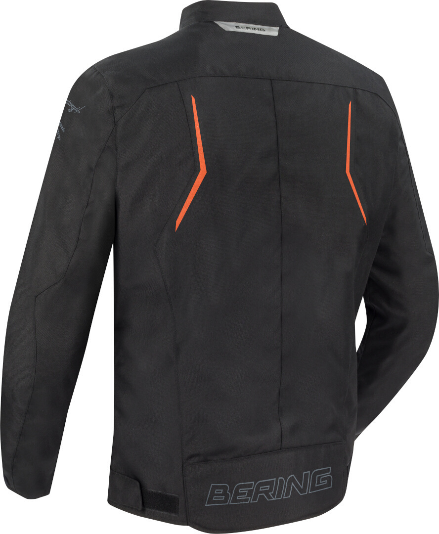 Bering Dundy Jachetă textilă impermeabilă pentru motociclete Negru/Portocaliu M Figura 2