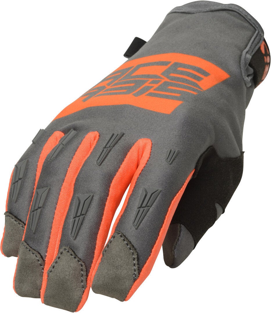 Acerbis WP Homologated Motocross handsker grå/orange M Figur 1