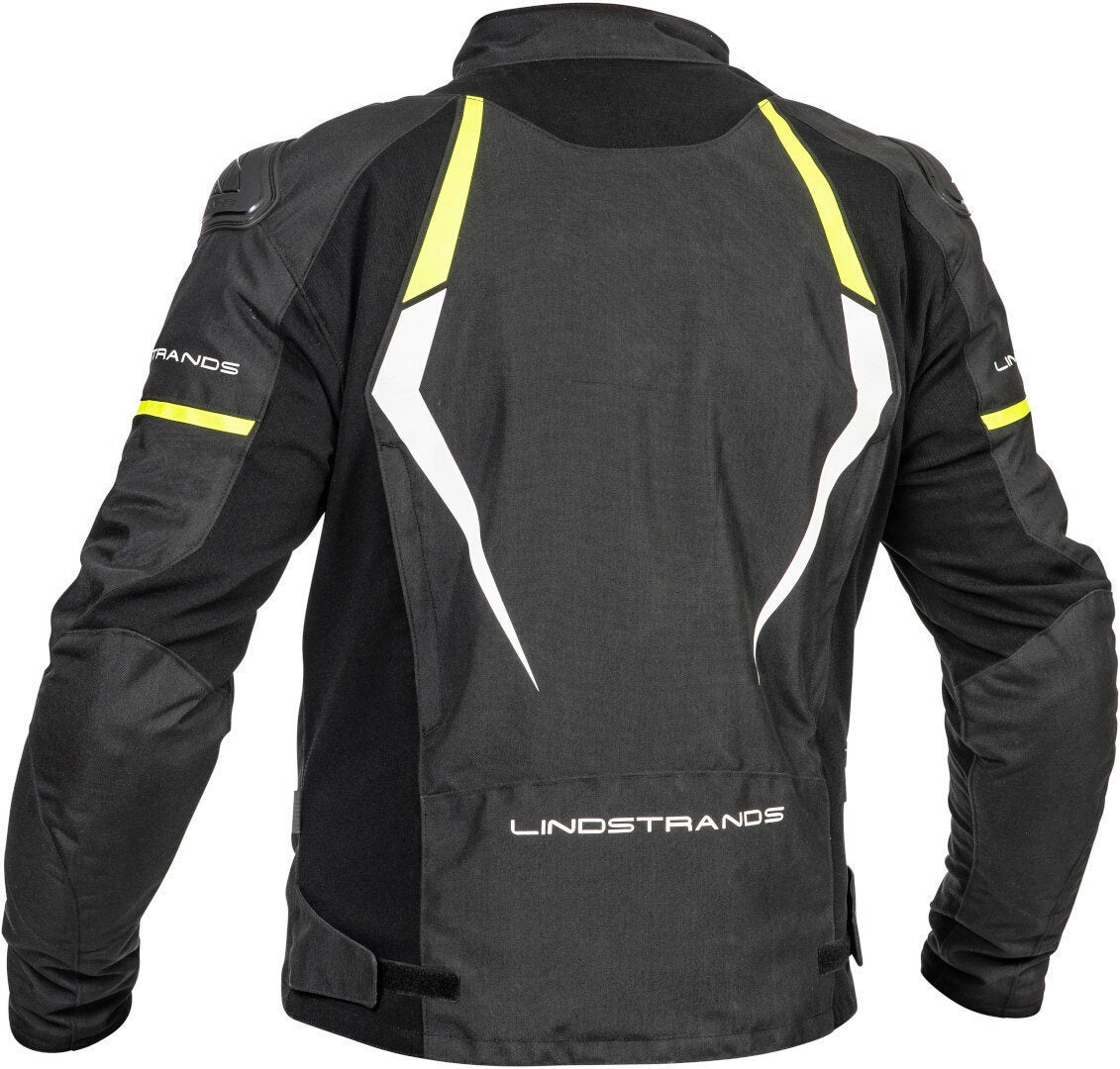 Lindstrands Sandvik waterproof Motorcycle Textile Jacket black/yellow 48 Figure 2