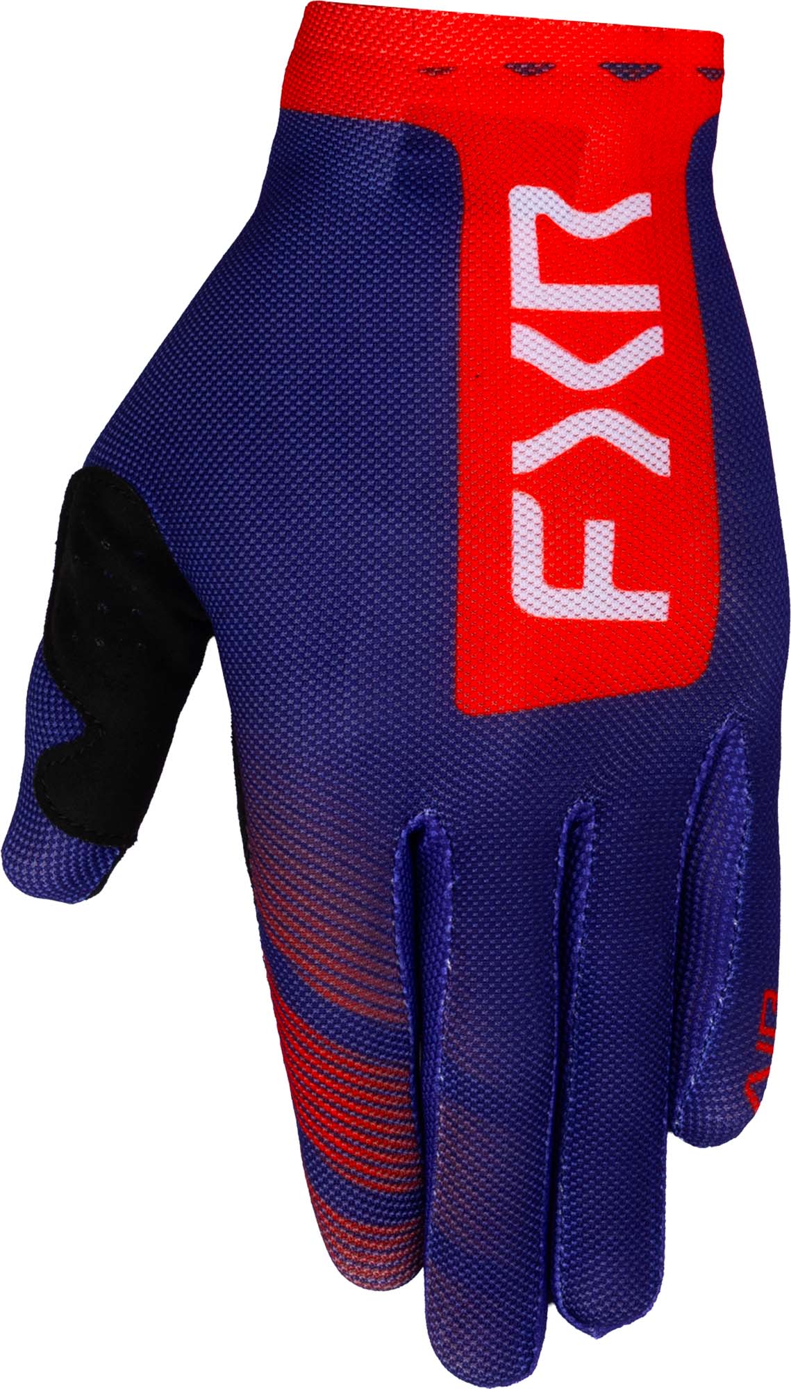 FXR Pro-Fit Air Logo Gants de motocross perforés bleu/rouge 2XL Figure 1